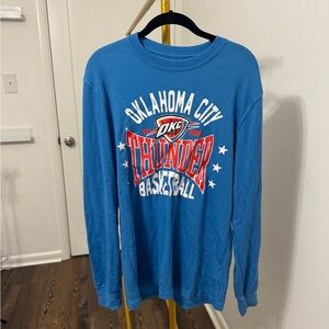 NBA Blue Long Sleeve Shirt